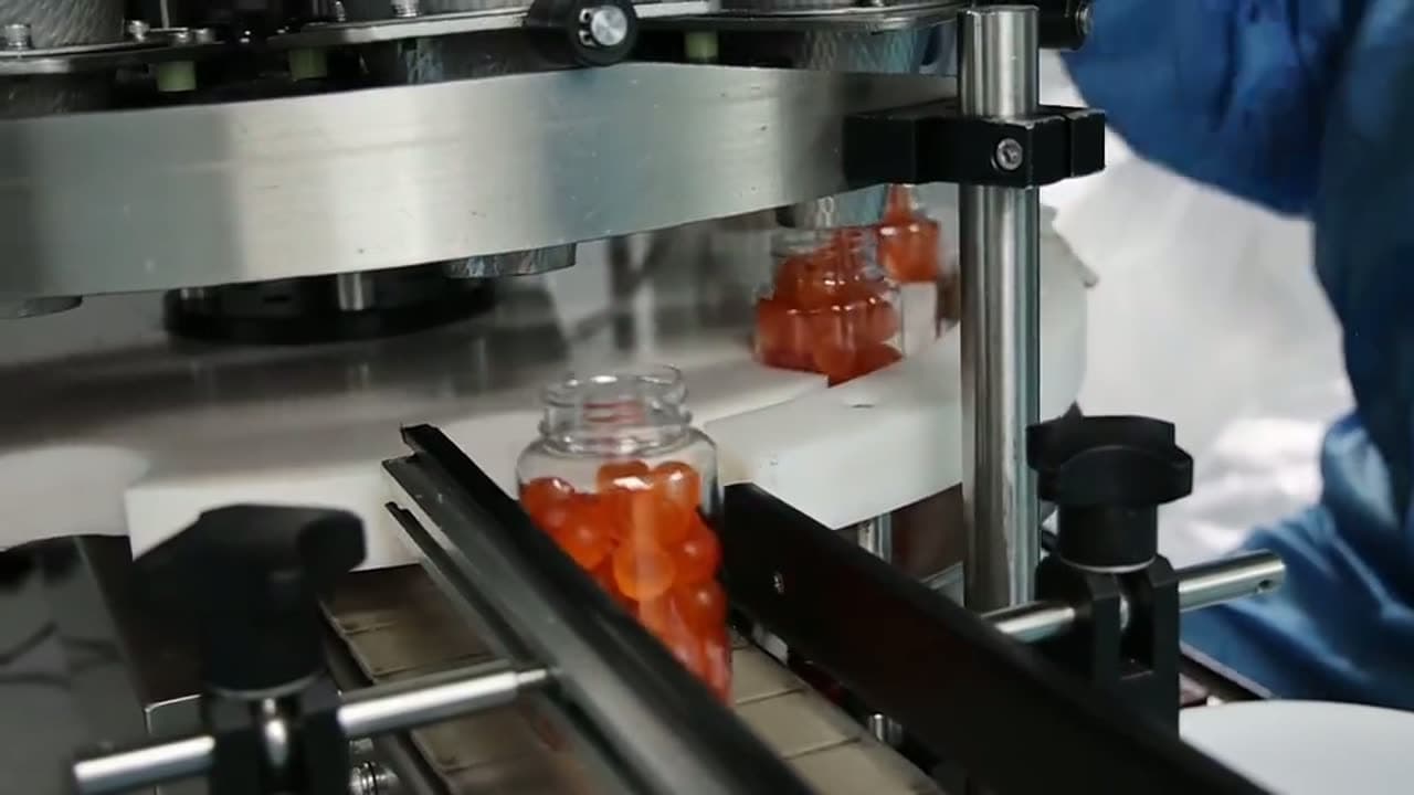 supplement bottling line