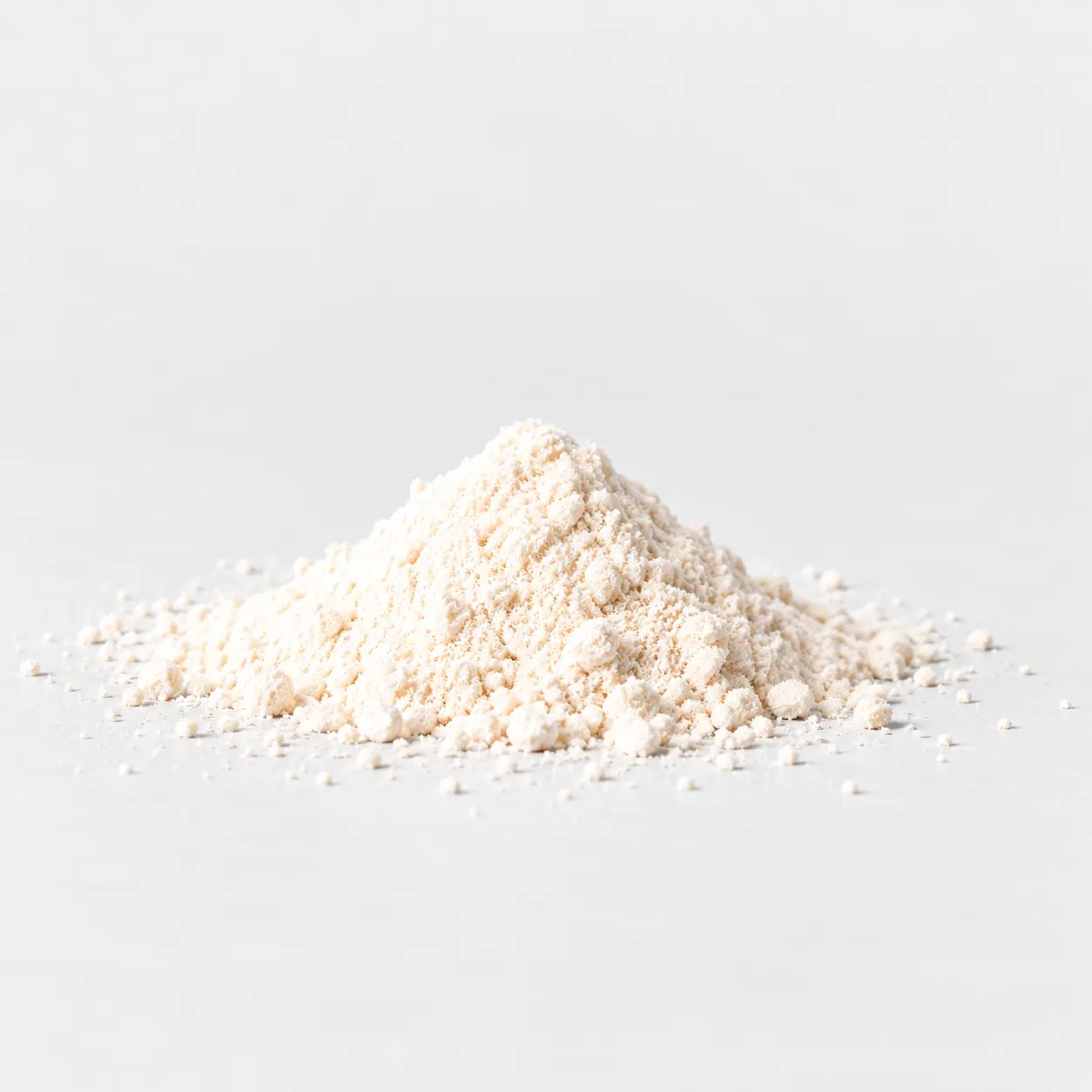 Orange Creatine Powder: sample appearance detail