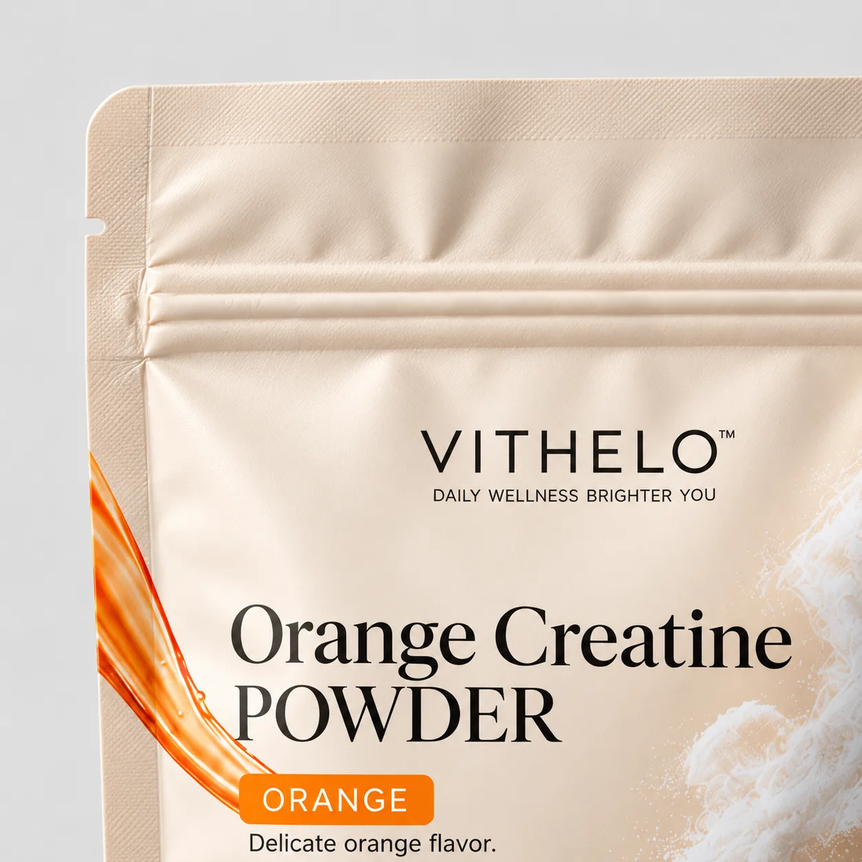 VITHELO powder packaging detail